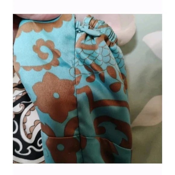 The Limited Red and Blue Paisley Blouse - Picture 10 of 12